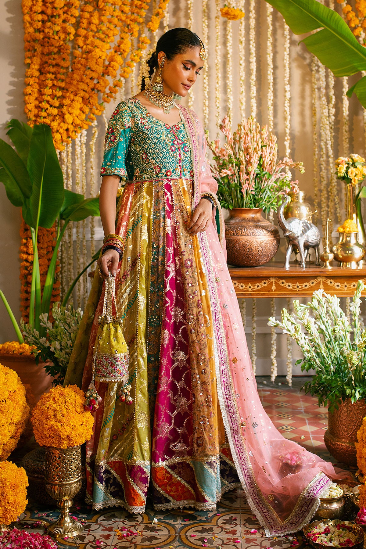 Annus Abrar | Festive Formal | Anshara Kalidar