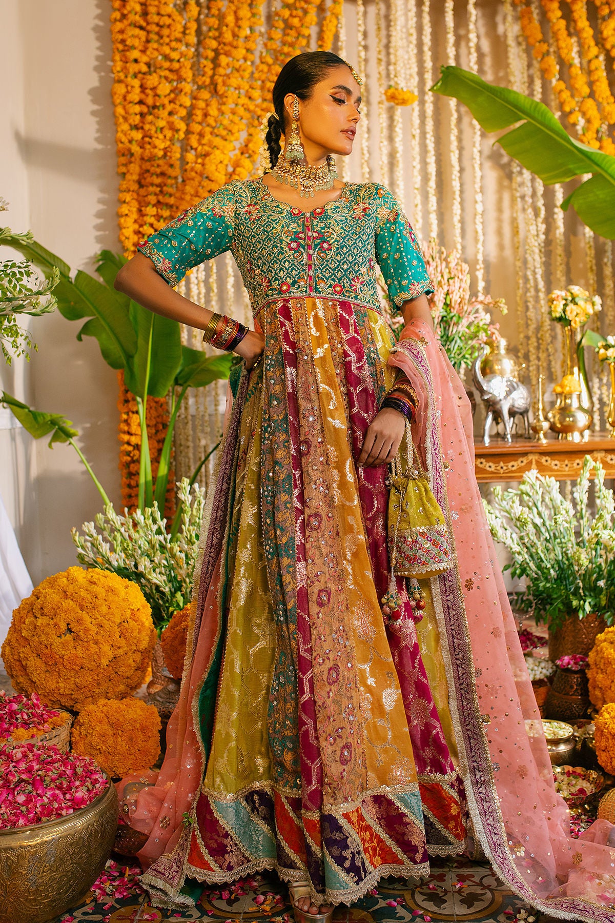 Annus Abrar | Festive Formal | Anshara Kalidar