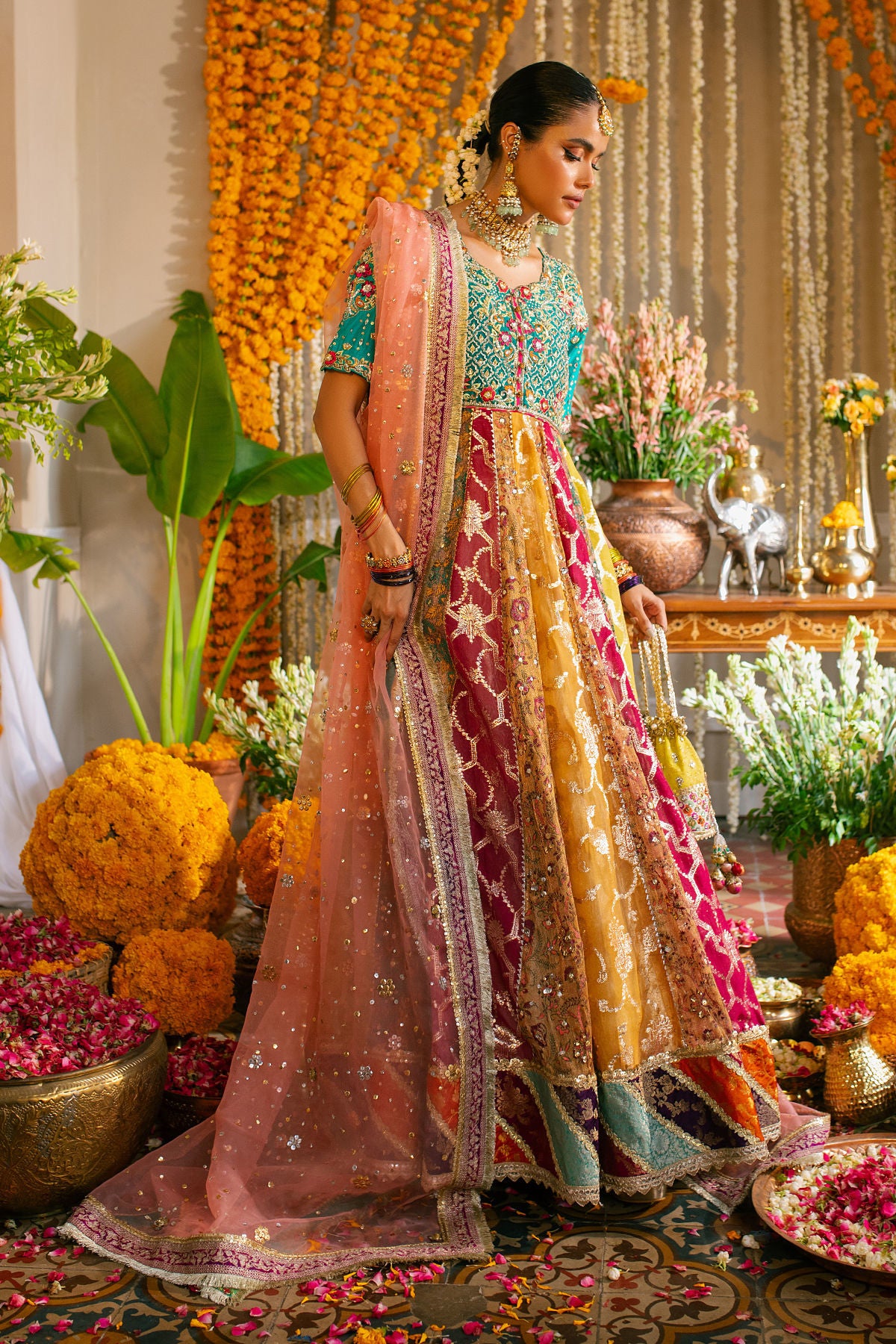 Annus Abrar | Festive Formal | Anshara Kalidar