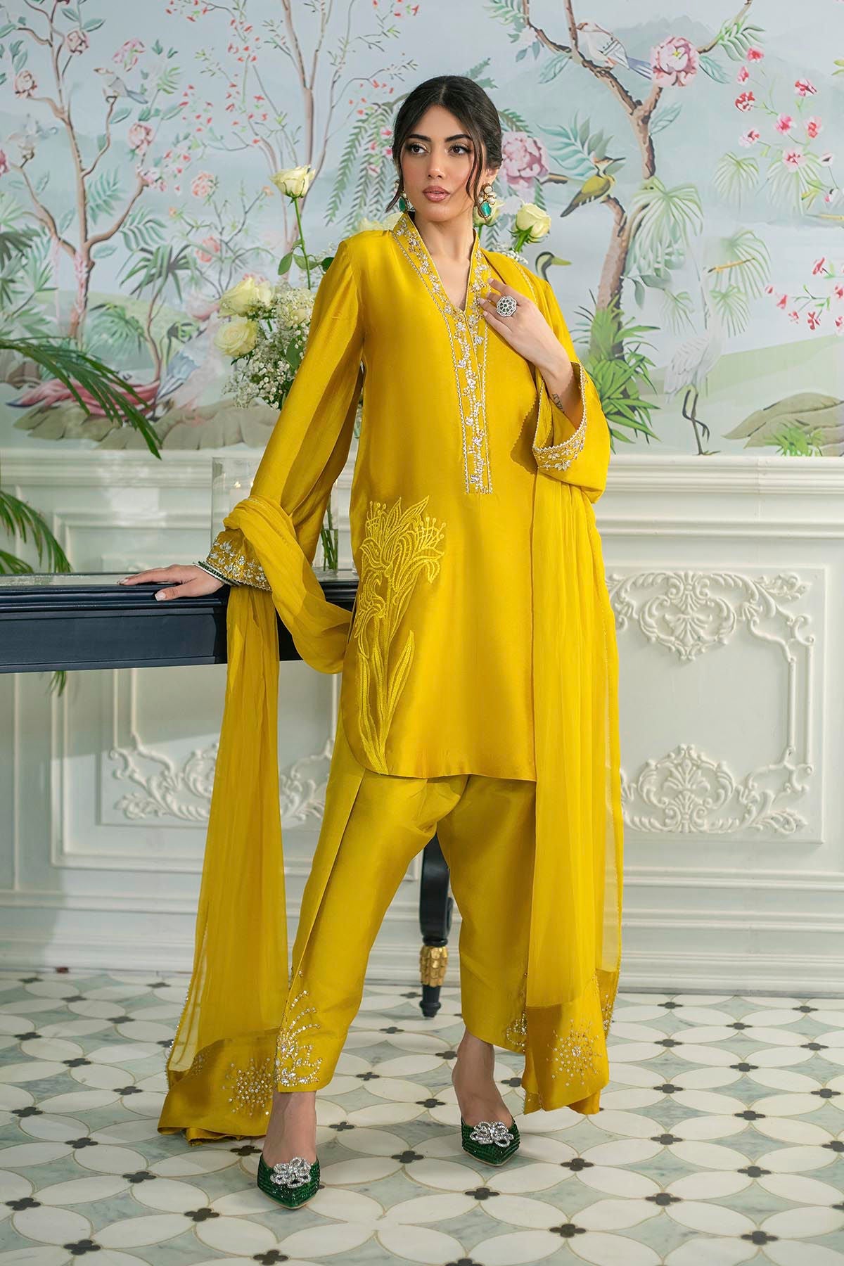 Annus Abrar | Sehr Eid Luxe | Melanie Daffodil