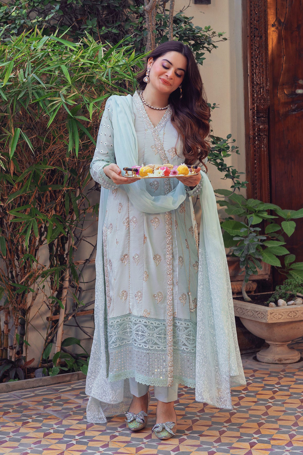 Annus Abrar | The Family Edit 26 | Amora - Shirt, Pants and Dupatta