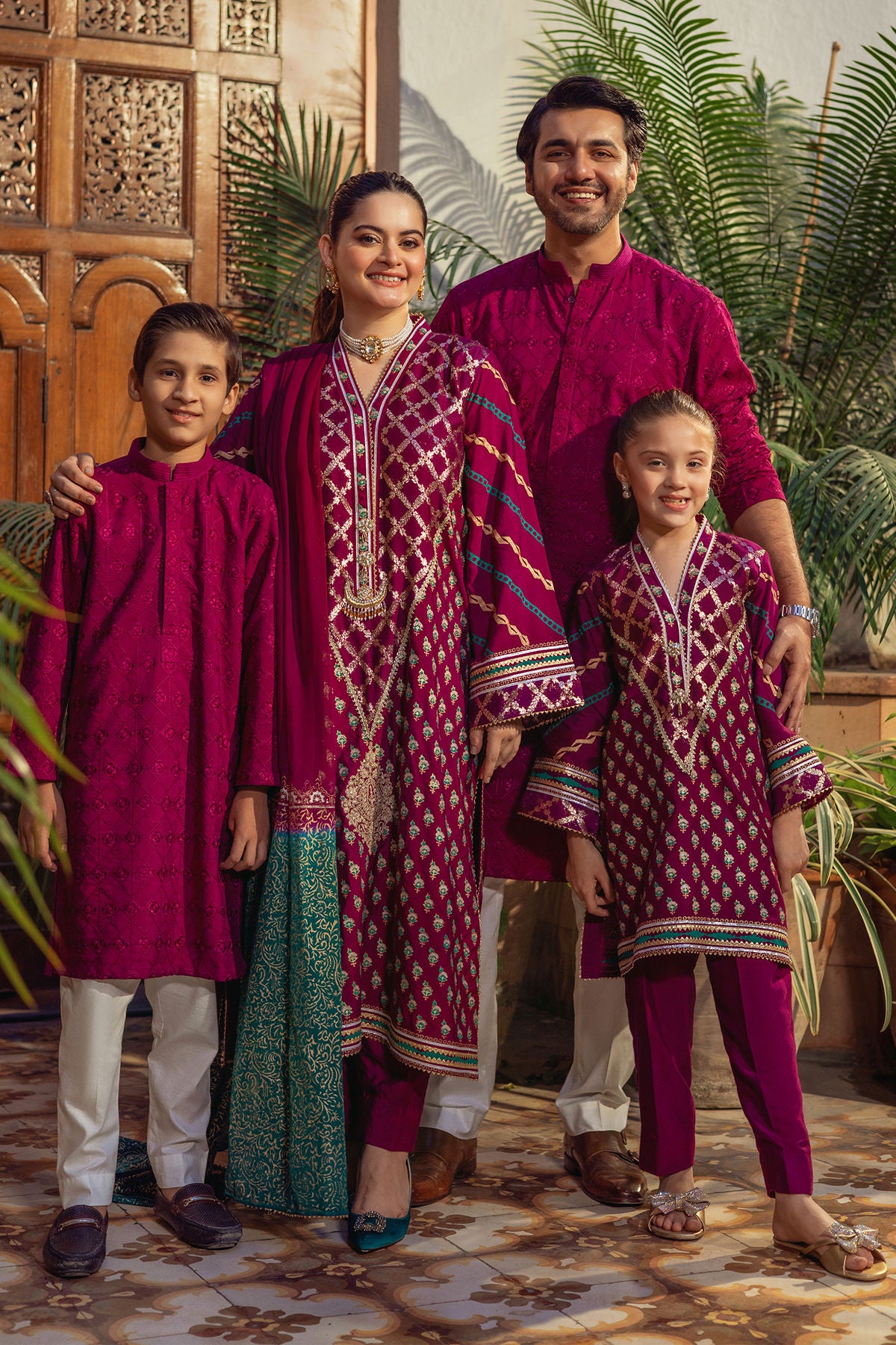 Annus Abrar | The Family Edit 26 | Serena - Shirt, Pants and Dupatta