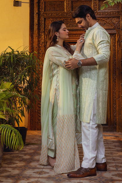 Annus Abrar | The Family Edit 26 | Sera - Shirt, Pants and Dupatta