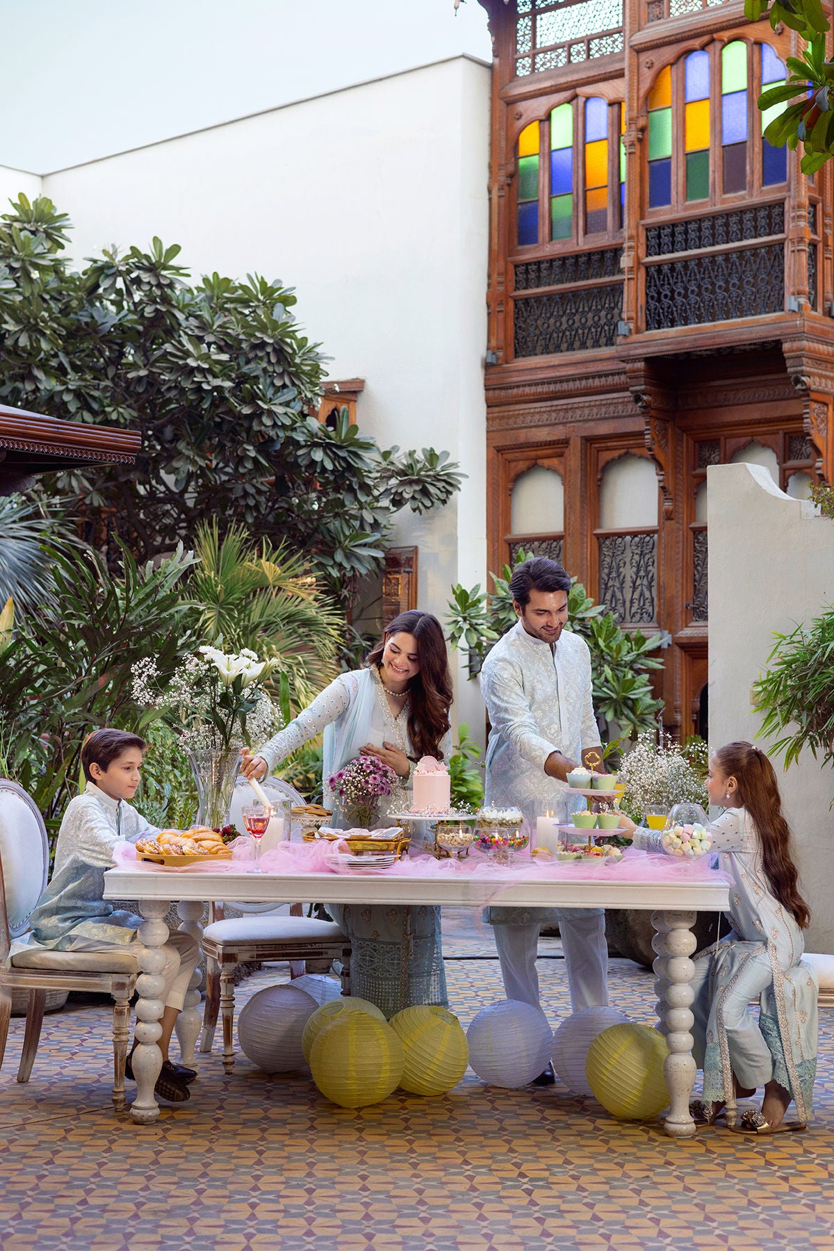 Annus Abrar | The Family Edit 26 | Amora - Shirt, Pants and Dupatta