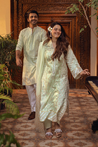 Annus Abrar | The Family Edit 26 | Sera - Shirt, Pants and Dupatta