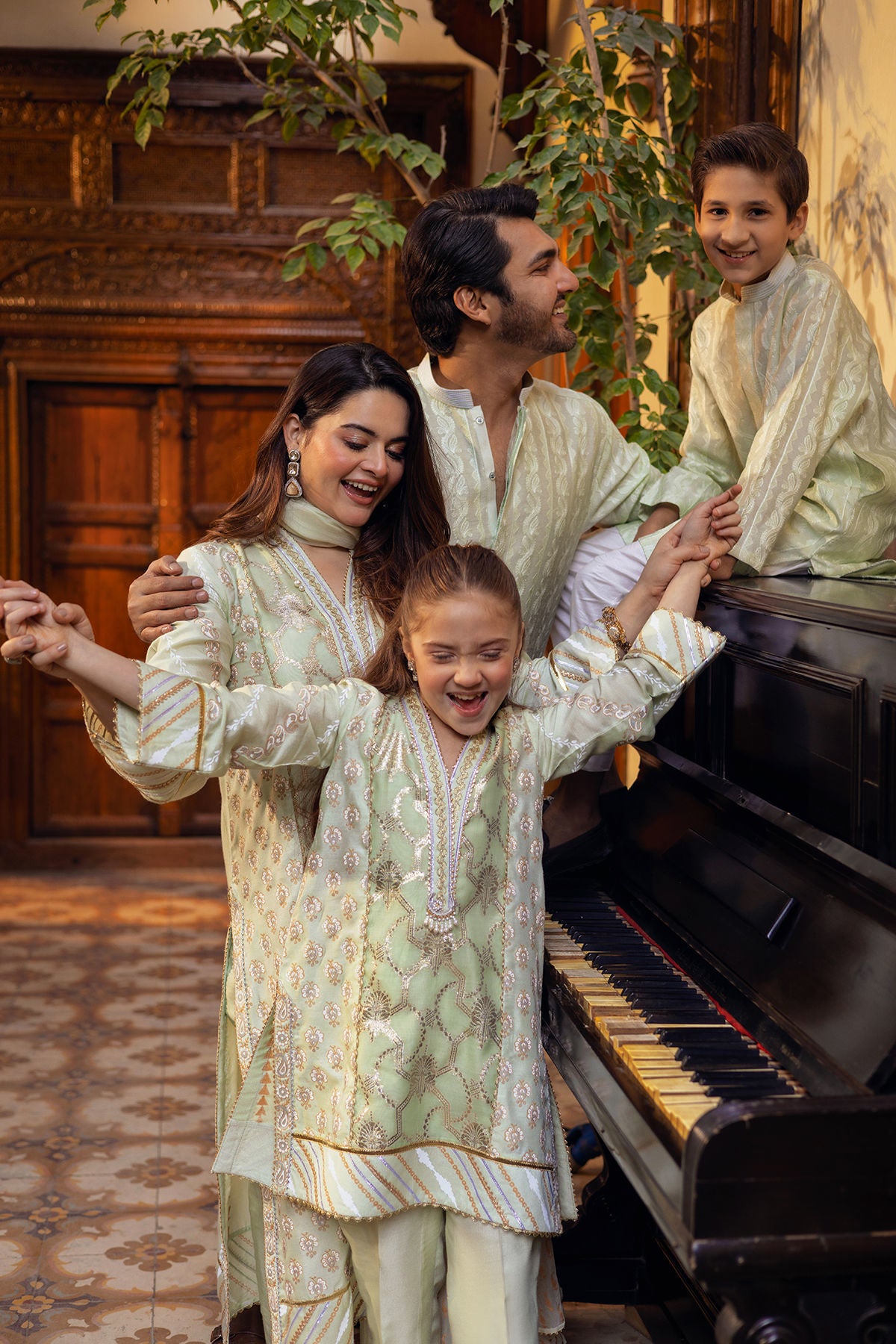 Annus Abrar | The Family Edit 26 | Sera - Shirt, Pants and Dupatta