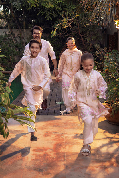 Annus Abrar | The Family Edit 26 | Limara - Shirt, Shalwar and Dupatta