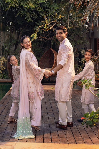 Annus Abrar | The Family Edit 26 | Limara - Shirt, Shalwar and Dupatta