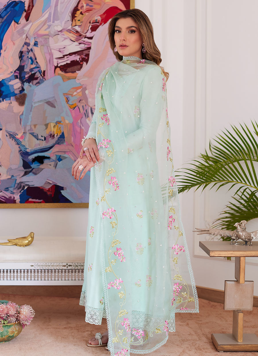 Farah Talib Aziz | Luna Eid Collection 24 | ELYSSIA MINT - House Of Anaya