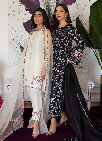 Farah Talib Aziz | Luna Eid Collection 24 | VITTORIA Black - House Of Anaya