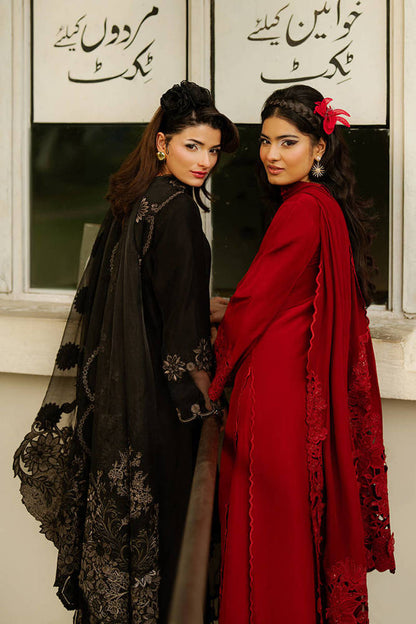 MNR | Chai Coffee Vol 5 - Eid Edit'26 | CHERRY RED WITH DUPATTA