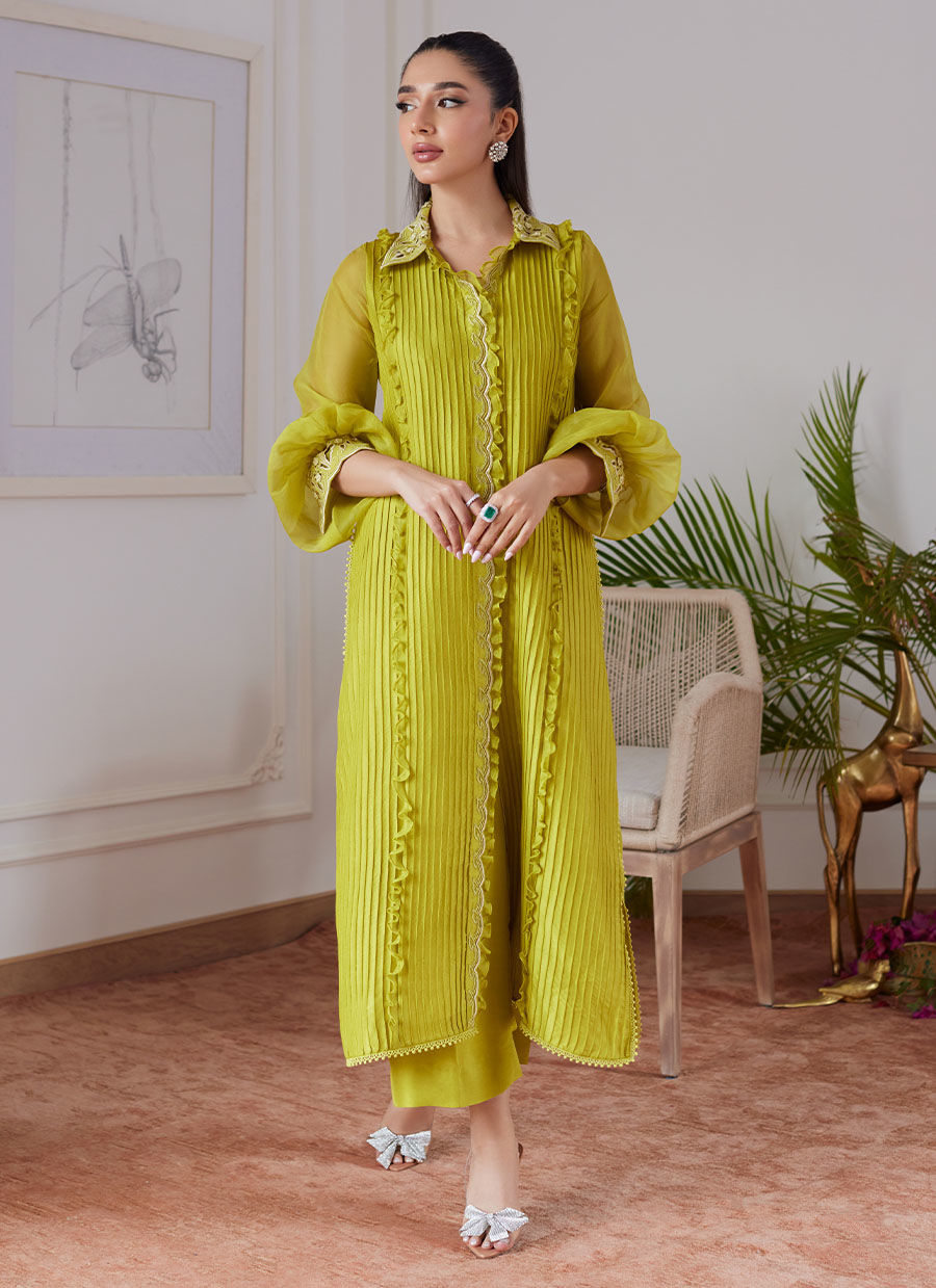 Farah Talib Aziz | Luna Eid Collection 24 | FAUSTINE KIWI - House Of Anaya