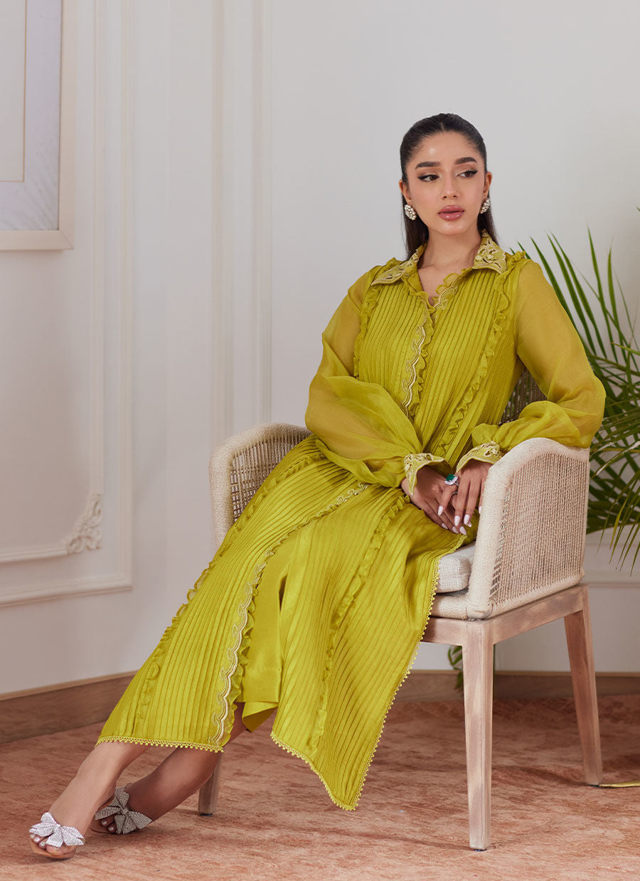 Farah Talib Aziz | Luna Eid Collection 24 | FAUSTINE KIWI - House Of Anaya