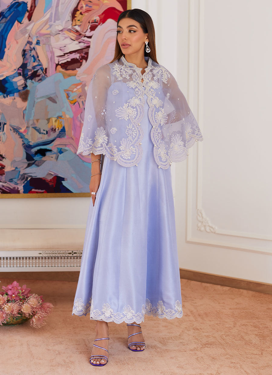 Farah Talib Aziz | Luna Eid Collection 24 | FLEUR LAVENDER - House Of Anaya