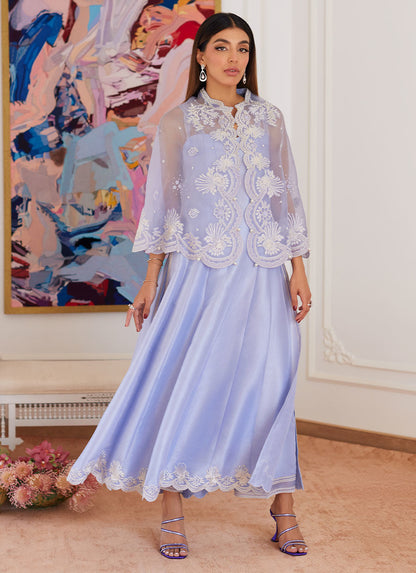Farah Talib Aziz | Luna Eid Collection 24 | FLEUR LAVENDER - House Of Anaya