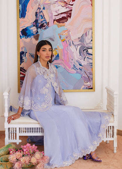 Farah Talib Aziz | Luna Eid Collection 24 | FLEUR LAVENDER - House Of Anaya