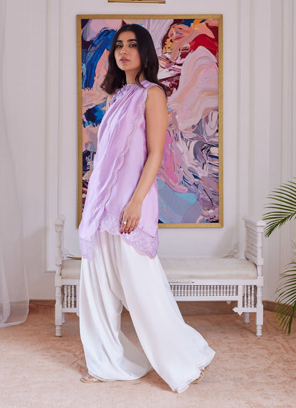 Farah Talib Aziz | Luna Eid Collection 24 | SUZETTE LAVENDER - House Of Anaya