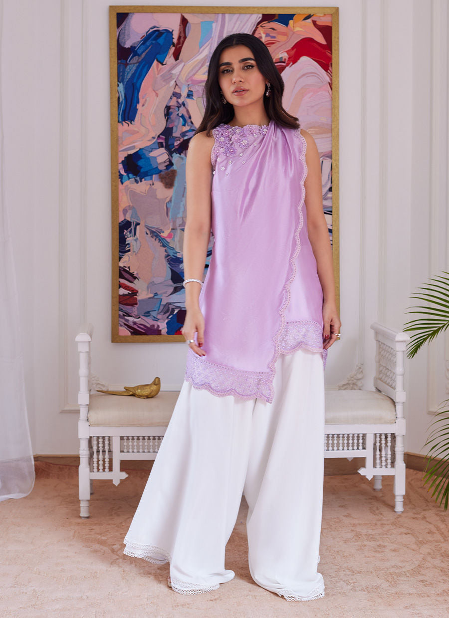 Farah Talib Aziz | Luna Eid Collection 24 | SUZETTE LAVENDER - House Of Anaya