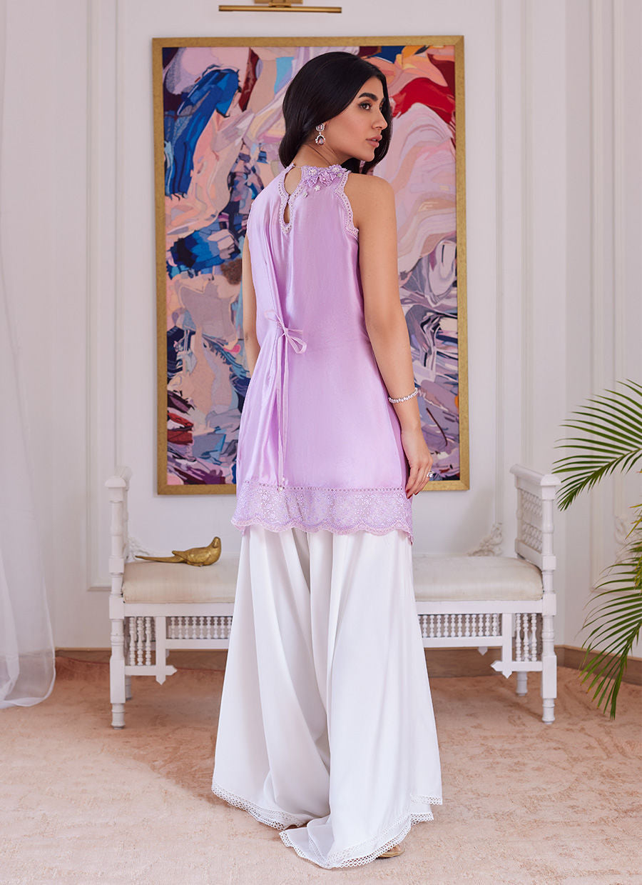 Farah Talib Aziz | Luna Eid Collection 24 | SUZETTE LAVENDER - House Of Anaya