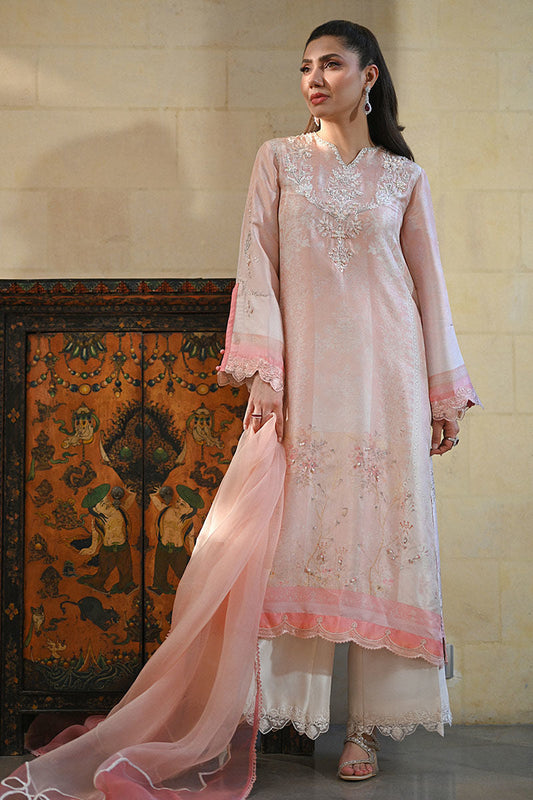 Ansab Jahangir | Digital Silk | Camira Shirt and Dupatta