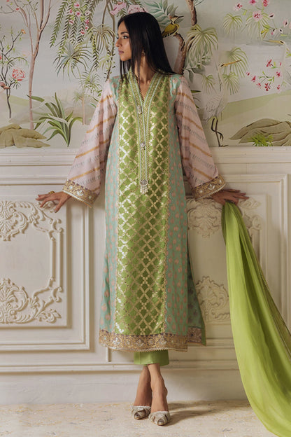 Annus Abrar | Elemental Festive | Nishba (Shirt, Pants and Dupatta)