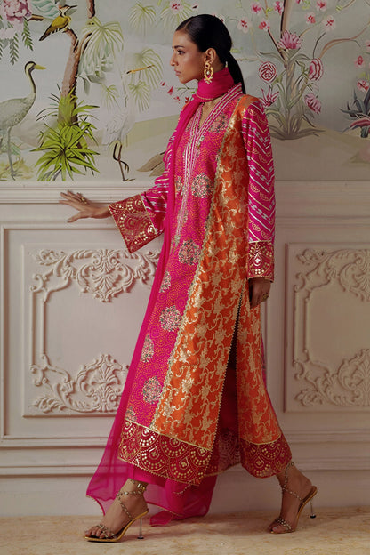 Annus Abrar | Elemental Festive | Rumniya (Shirt, Pants and Dupatta)