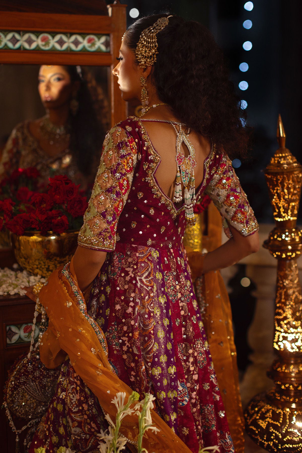 Annus Abrar | Festive Formal | Taleena Angharka Pishwas