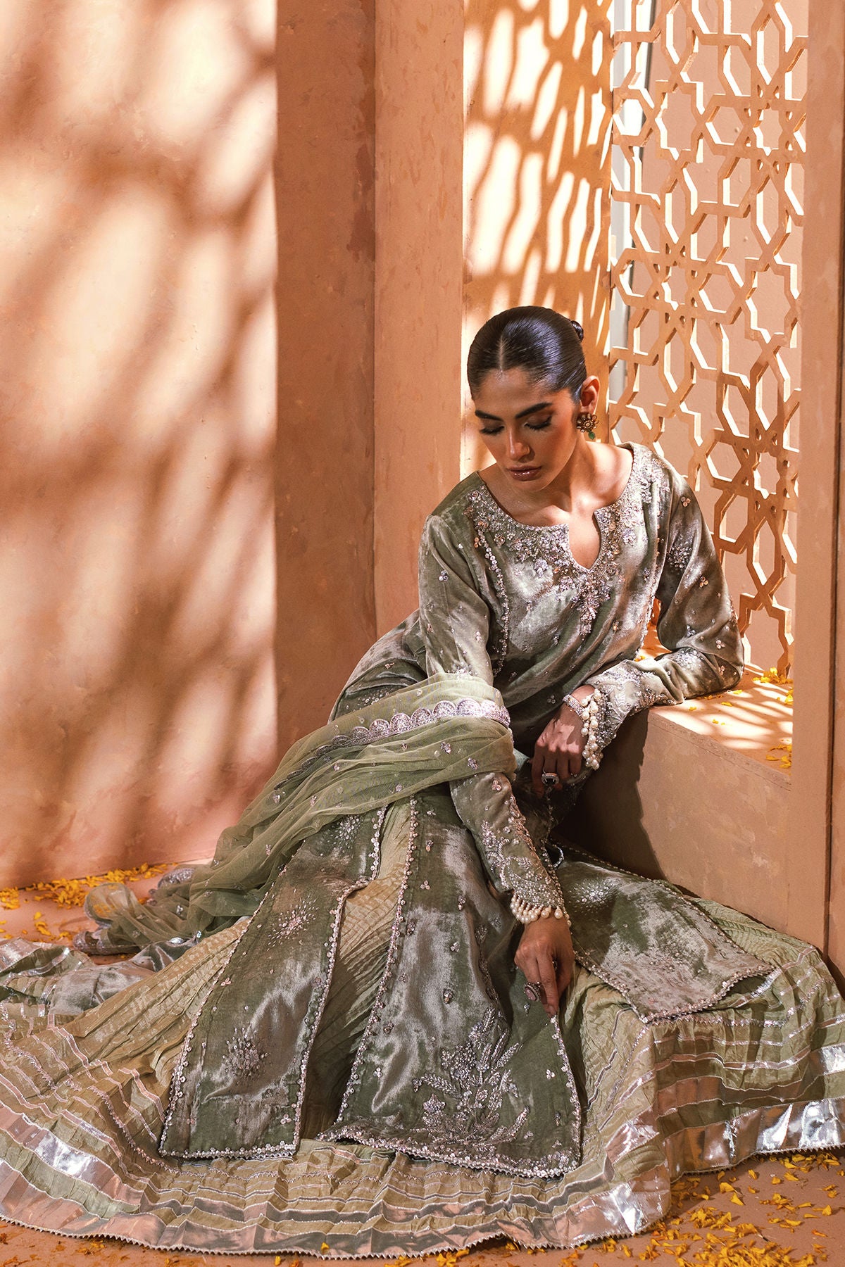 Annus Abrar | Mirha Winter Velour | Raajya