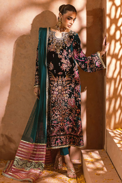 Annus Abrar | Mirha Winter Velour | Nerali (Shirt and Pants)