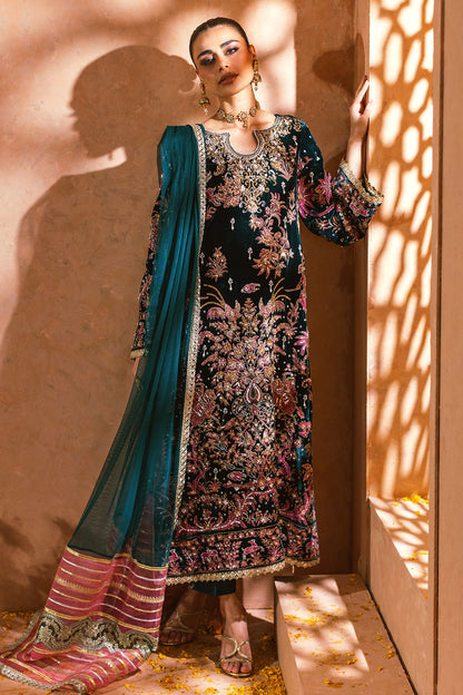 Annus Abrar | Mirha Winter Velour | Nerali (Shirt and Pants)