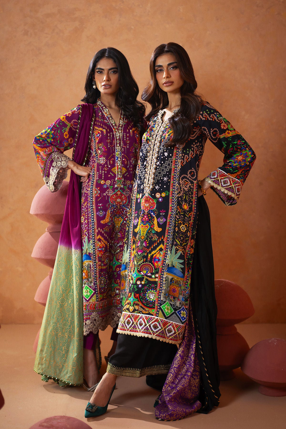 Annus Abrar | Lima Luxe Silk | Ellaya (Shirt and Pants)