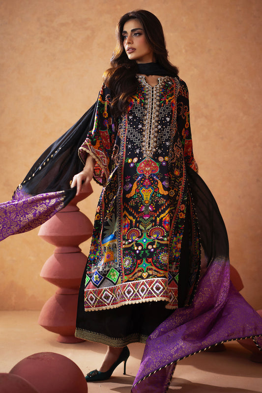 Annus Abrar | Lima Luxe Silk | Veda (Shirt and Dupatta)