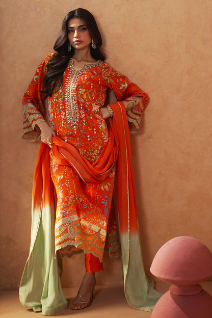 Annus Abrar | Lima Luxe Silk | Urisha (Shirt, Pants and Dupatta)