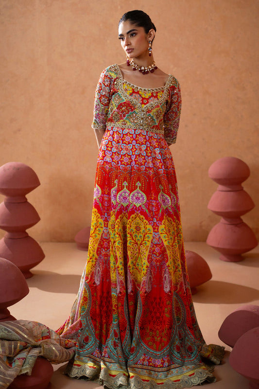 Annus Abrar | Lima Luxe Silk | Aneera Kalidar (Kalidar, Pants and Dupatta)