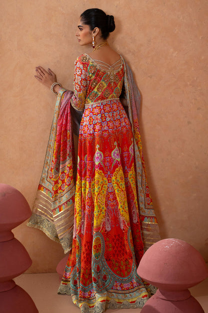 Annus Abrar | Lima Luxe Silk | Aneera Kalidar (Kalidar, Pants and Dupatta)