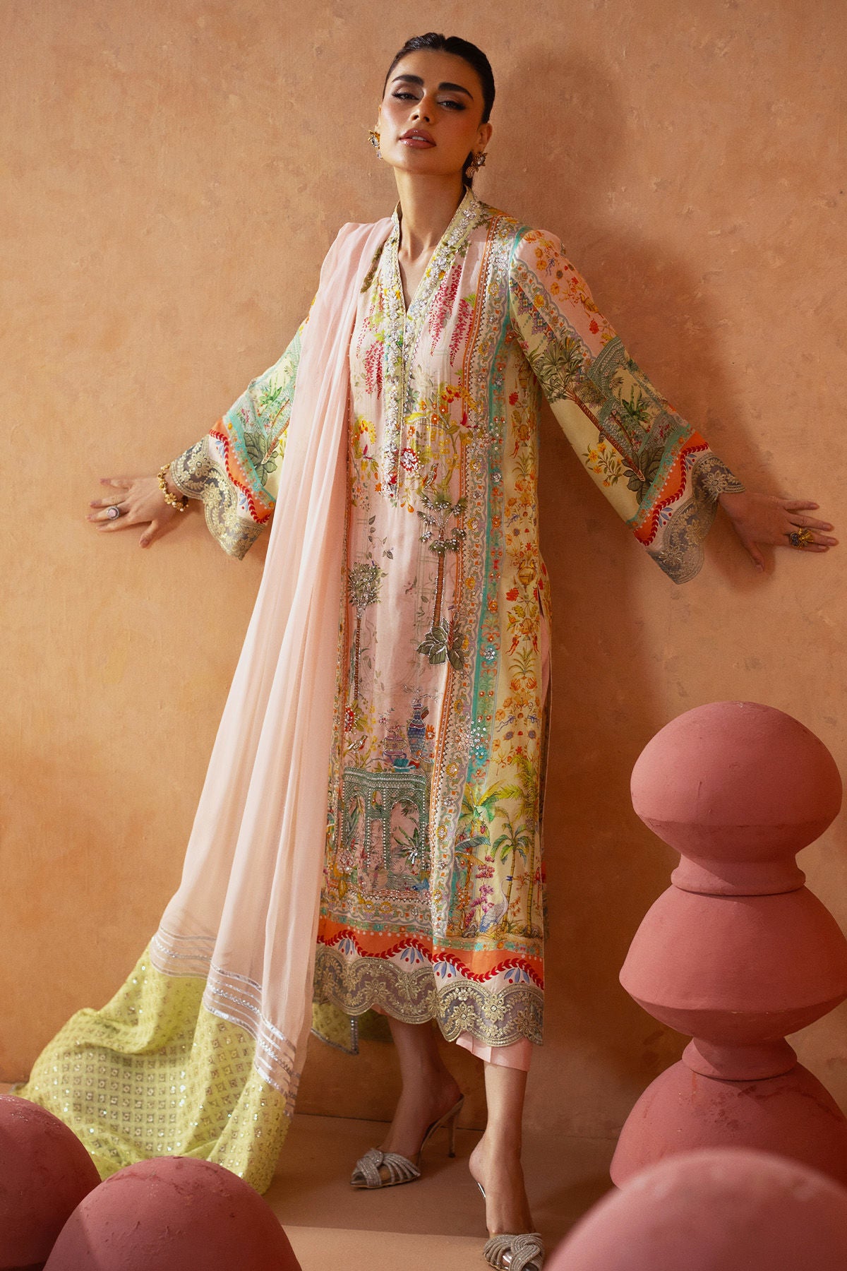 Annus Abrar | Lima Luxe Silk | Eira (Shirt and Pants)