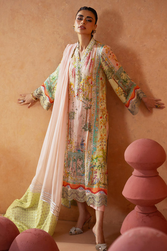 Annus Abrar | Lima Luxe Silk | Eira (Shirt and Pants)