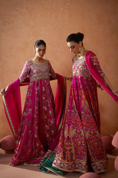 Annus Abrar | Lima Luxe Silk | Roshanay Kalidar (Kalidar, Pants and Dupatta)