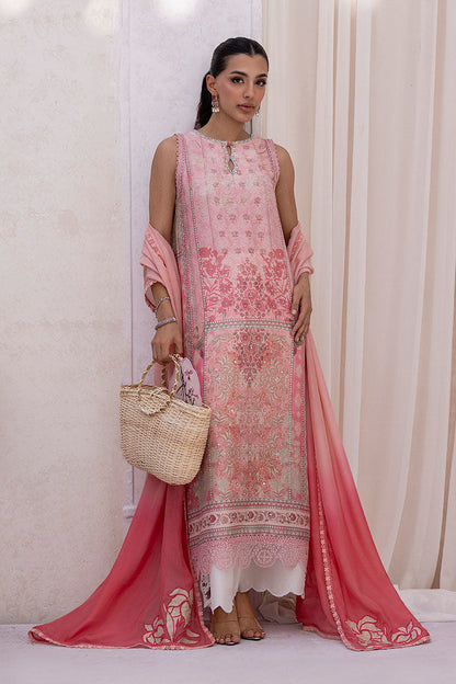 Ansab Jahangir | Digital Silk | Zoya Shirt And Dupatta