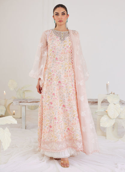 Farah Talib Aziz | Designer Picks 24 | RAMONA SHIRT WITH PRE-DRAPED DUPATTA