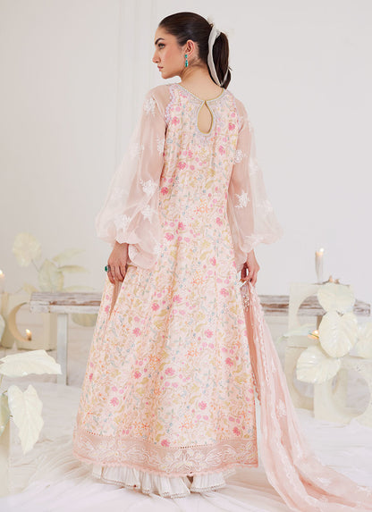 Farah Talib Aziz | Designer Picks 24 | RAMONA SHIRT WITH PRE-DRAPED DUPATTA