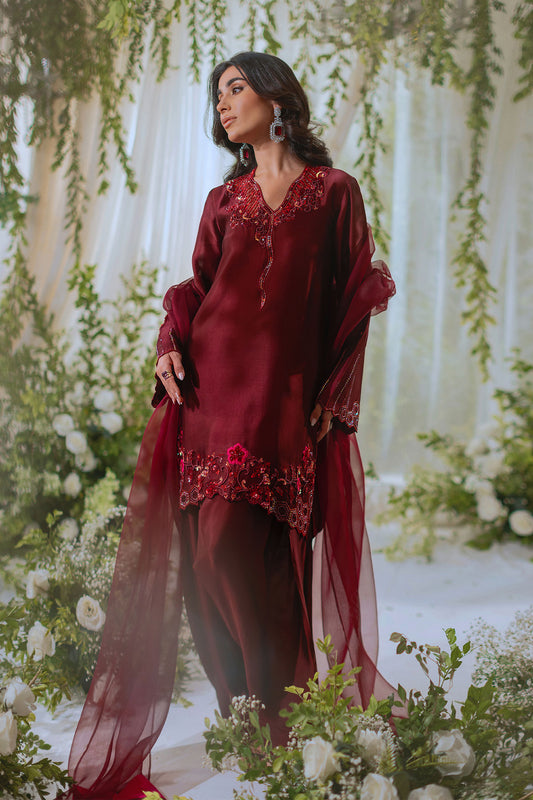 Annus Abrar | Lumi Eid Edit | Inara (Shirt and Pants)