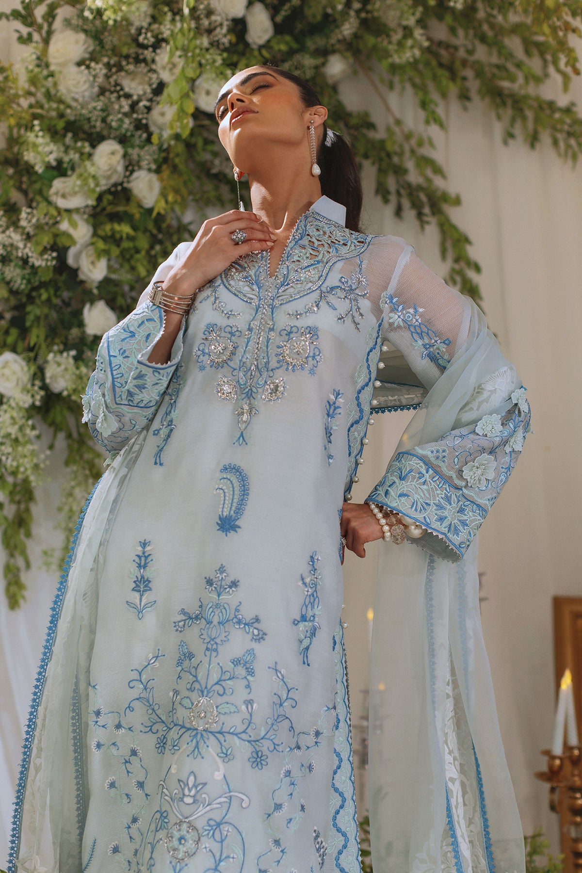 Annus Abrar | Lumi Eid Edit| Rihaam (Shirt and Pants)