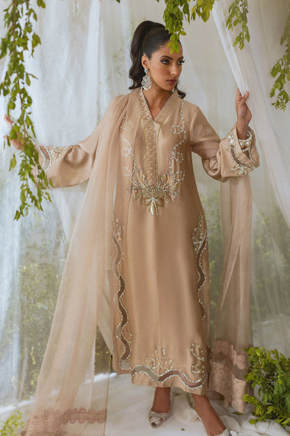 Annus Abrar | Lumi Eid Edit| Amalina Sand (Shirt and Pants)