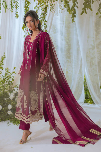 Annus Abrar | Lumi Eid Edit| Caleena (Shirt, Pants and Dupatta)