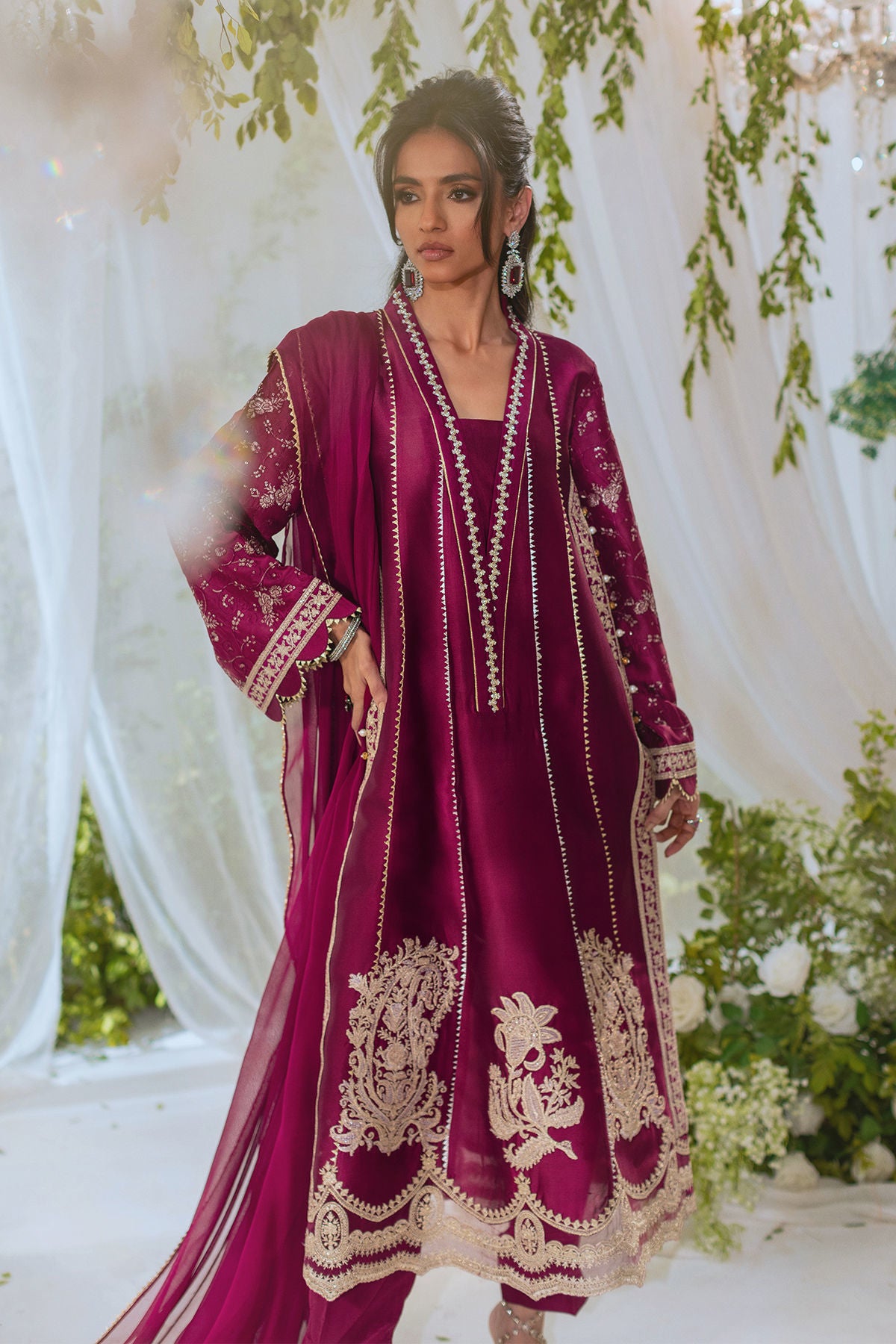 Annus Abrar | Lumi Eid Edit| Caleena (Shirt, Pants and Dupatta)