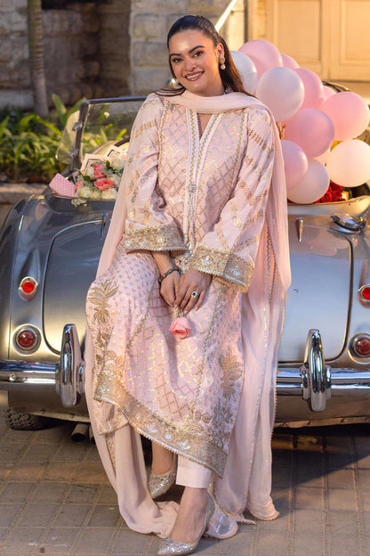 Annus Abrar | The Family Edit 26 | Sirha ( Shirt, Pants And Dupatta)