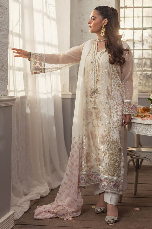 Annus Abrar | The Family Edit 26 | Iriqa ( Shirt, Pants And Dupatta)