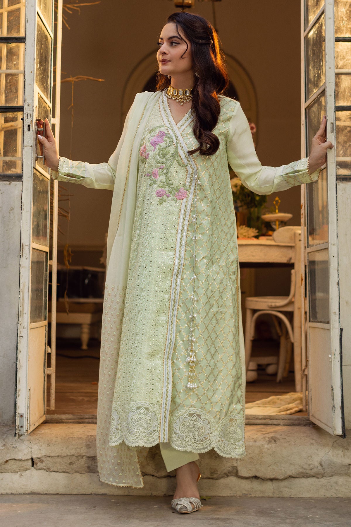 Annus Abrar | The Family Edit 26 | Rumina (Shirt, Pants And Dupatta)