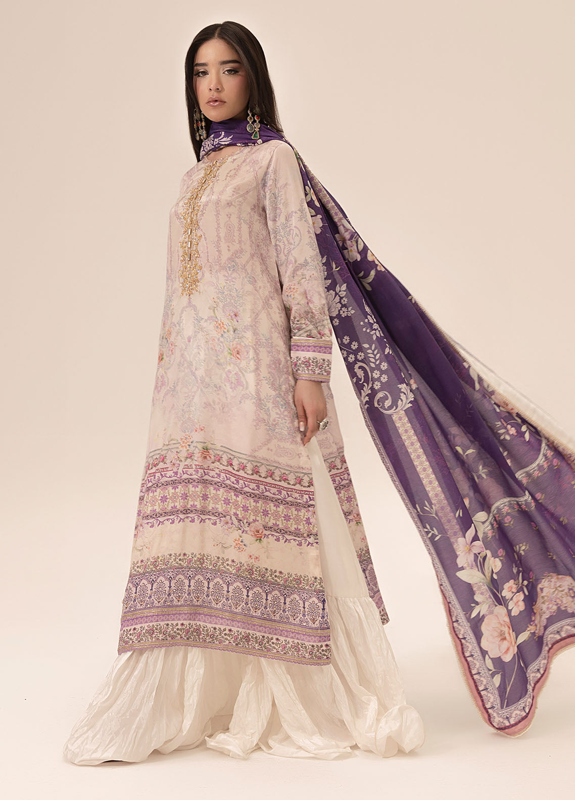 Sahane | Suay Silk Handwork Edit | CT-15003 KAIA - SUAY - House Of Anaya